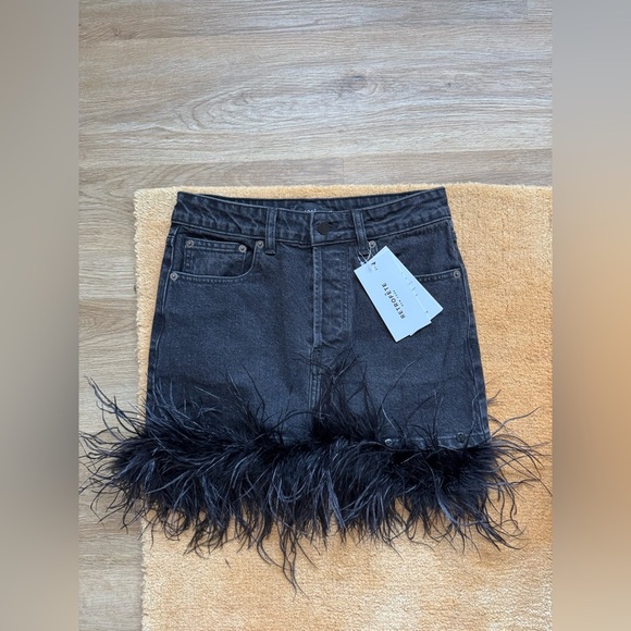🍂NWT Retrofête Women's Elvie Denim Skirt - Picture 2 of 9